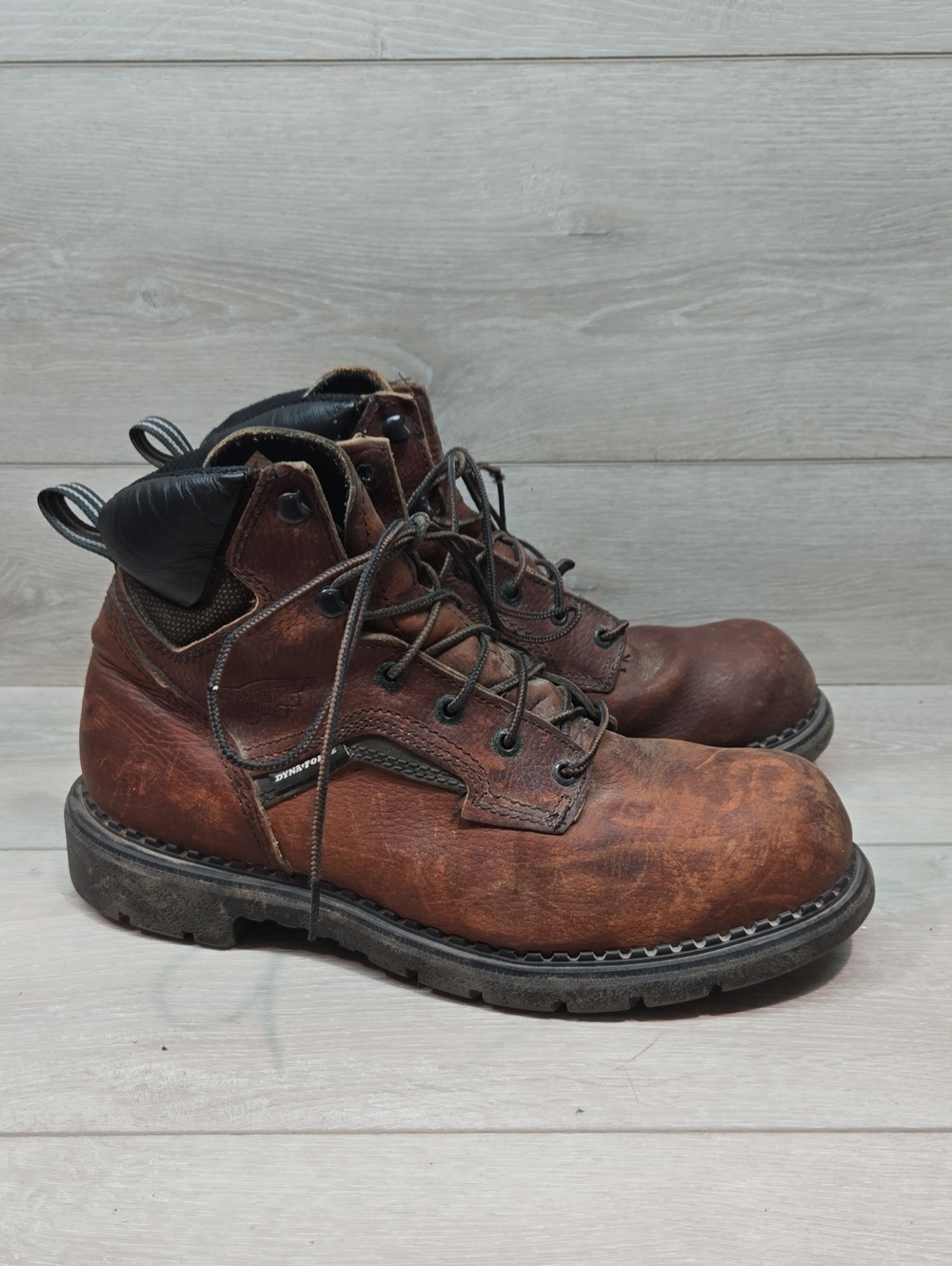 Red Wing Shoes Mens Dyna Force 926 USA Leather Boots Sneakers Shoes Sz 11 E2